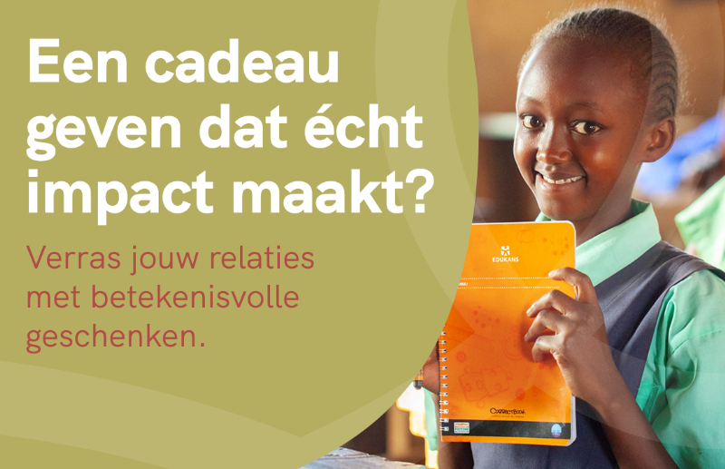 Geef een cadeau dat de wereld verandert: Relatiegeschenken met impact